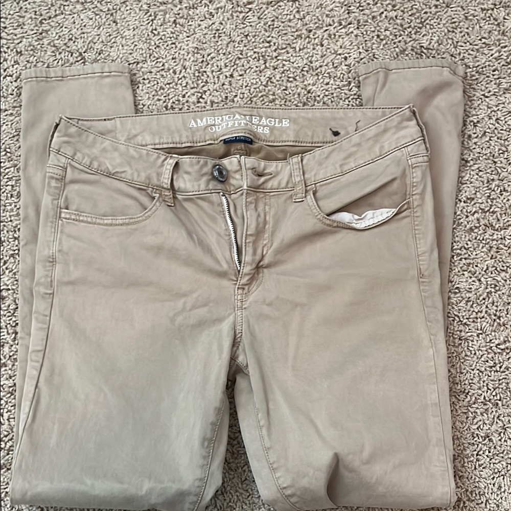 American Eagle Outfitters Women's Tan Jeans